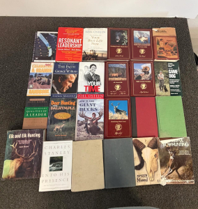 21 Hunting, Outdoor, Leadership, And Religious Books