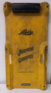 Lisle Jeepers Creeper Mechanic&rsquo;s Creeper | 38"x17.5", 300 lb Capacity, 4 Casters, Yellow