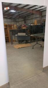 5 Ft x 3 Ft Large Frameless Wall Mirror Standard Glass, 1/8" Thick , Studio Quality