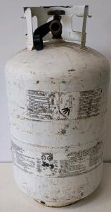 40 lb Steel Propane Tank, OPD Valve, 29"x12", DOT Vertical Cylinder, Grill/RV Compatible