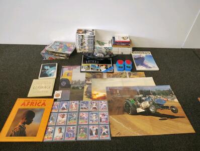 Bodie Commemorative Token, 1980, California State Parks, Bronze, 1.5-inch Diameter, 1991 Fleer Baseball Card Lot &ndash; 18 Cards Featuring MLB Stars, Mixed Lot of Manga and Books: Soul Eater, Land of the Lustrous, Dictionaries, More,Large Mixed Lot 1990s Super