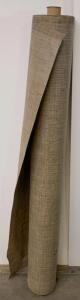 Outdoor Mesh Fabric Roll, PVC-Coated Polyester, Brown/Tan, 56" x Estimated 90', UV & Water Resistant