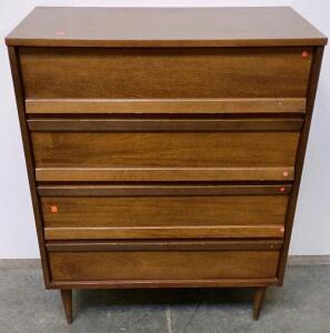Archbold Furniture 250 CHEST, Solid Alder Wood, 4-Drawer Shaker Style Chest of Drawers