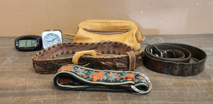 Leather Belt & More