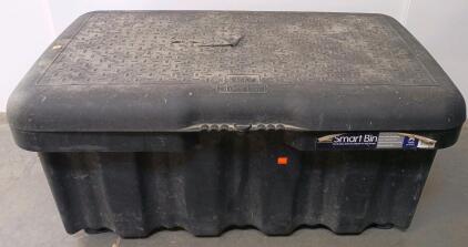 Thinking Outside Smart Bin Outdoor Storage Box, Black, Approx. 73 Gallon Capacity 41"x25"x18"