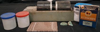 Thumler's Tumbler A-R2 Rotary Rock Tumbler with Accessories and More