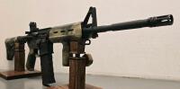 Diamondback DB-15 AR-15 Rifle, 5.56/.223 Multi-Cal, 16" Barrel, Magpul Camo Furniture, Flip-Up Sights - 3
