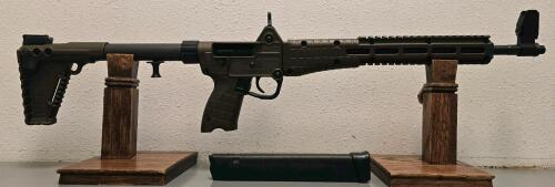Kel-Tec SUB-2000 9mm FDE Folding Carbine, Glock 17/22 Mag Compatible, 16.25" Barrel, SN FGKF13