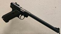 Ruger Mark IV Target .22 LR 10" Barrel Semi-Auto Black Pistol, Serial 500229609
