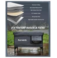 Furventi Outdoor Heated Cat House - 3