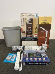 Normande Lighting qGP5-3268 LED Desk Lamp with 3 Lighting Modes and Touch Dimmer