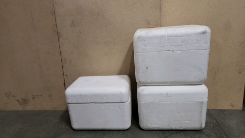 Styrofoam Coolers (3)