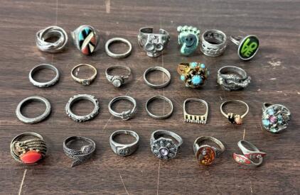 Assorted Rings Lot