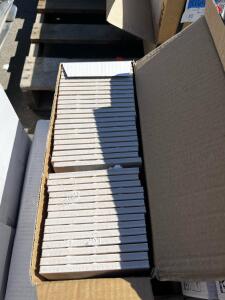 WOW Design 2x4 Matte Off-White Ceramic Wall Tile, 4 Boxes, Approx. 88 Tiles, Subway Style