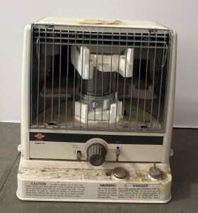 Kerosun Radiant 10 Portable Kerosene Heater 10,000 BTU Manual Ignition Japan, Serial 829082