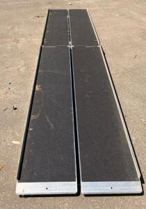 Prairie View Industries BAR736 7' x 36" Portable Folding Wheelchair Ramp, 800 lb Capacity