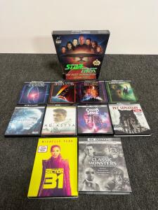 Star Trek & Sci-Fi 4K Blu-ray Lot: Star Trek TNG Movies, Prometheus, Ad Astra, PC Game, More