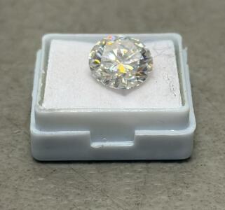 Lab Grown 6.28 Ct Round Brilliant Diamond, D Color, VVS1 Clarity, Excellent Cut, Certified by GOCTL