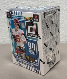 2025 Panini Donruss NFL Football Blaster Box - 90 Cards, Patrick Mahomes, Factory Sealed, NFT Promo