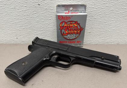 Marksman Model 1010 Repeater .177 Cal BB/Pellet Air Pistol, Made in USA, w/ Daisy 1500 BBs
