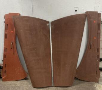 Ford Model A 1928-1931 Front Fenders and 2-Piece Steel Hood, Original Project Panels