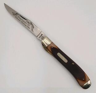 (1) Vintage Schrade Old Timer Mighty Mite Folding Pocket Knife