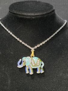 Beautiful African Elephant Necklace