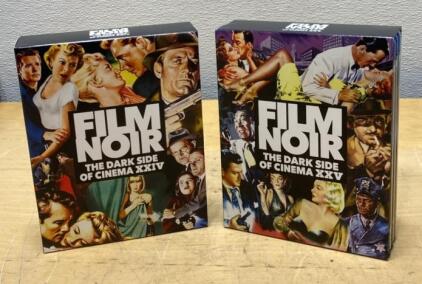Film Noir XXIV and XXV the Dark Side of Cinema Movie Collection