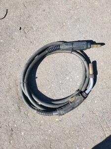 Binzel MIG Welding Torch & Cable, 12 ft, Euro-connector, Air Cooled, 150-250A