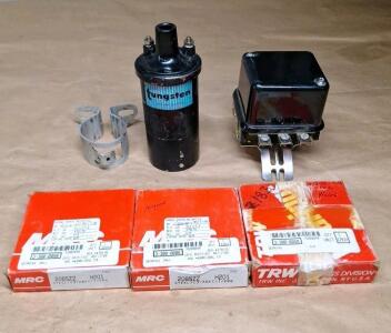 (3) Sealed Bearings, (1) Saddle Mount Voltage Regulator & (1) Ignition Coil