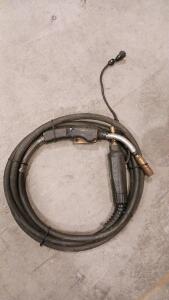 Bernard Micon MIG Welding Gun and 12 ft Cable Assembly, 400A, Heavy-Duty