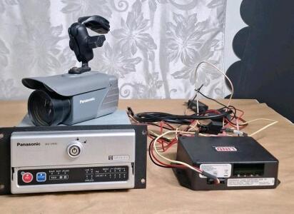 (1) Panasonic Arbitrator WJ-VR30 In-Car Digital Video Processing Unit, (1) Panasonic Arbitrator AG-CK10P Mobile Evidence Law Enforcement Dash Camera & (1) LIND Panasonic Arbitrator Law Enforcement Camera System Power Distribution Center