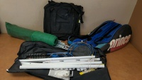 Sport Bag, Badminton Set, Canopy, Travel Pack