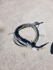 MIG Welding Torch Lead Assembly | 12 ft Air-Cooled, Euro Connector, 200A, Contact Tip