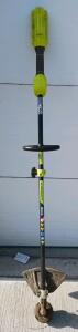 Ryobi 40V Cordless String Trimmer, Straight Shaft, D-Handle, Expand-It Compatible