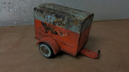 Vintage Toy Moving Trailer