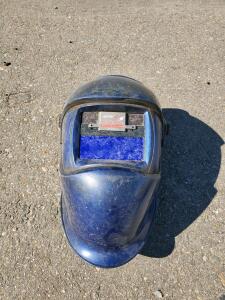 Optrel Satellite Auto-Darkening Welding Helmet OSE Evolution, Shade 9&ndash;13, Adjustable, Blue