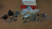 Gems, Fossils, Vintage Metal Trinkets