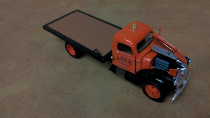 1941 Chevy Flatbed Truck "Ajax" Scale Model