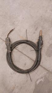 Tweco Spray Master 250 MIG Welding Gun, 250A, 15ft Cable, 0.035"-0.045" Wire Compatibility