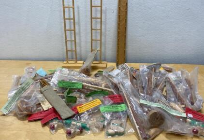 Large Lot Nova Products Wooden Mechanical Puzzles and Toys, Climbing, Barrel, Hen & Egg, New Stock