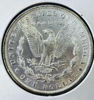 1884 Morgan Silver Dollar MS64, Possibly New Orleans Mint, Choice Uncertified, 90% Silver - 3