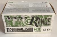 Remington Range 9mm Luger 115gr FMJ 100 Rounds Brass Case Centerfire Ammunition Value Pack - 3