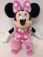 Disney Store 17" Mickey & Minnie Mouse Plush Pair - Authentic, Classic Characters, Stamped Feet - 2