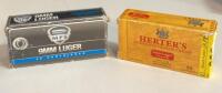 MFS & Herter&rsquo;s 9mm Luger Ammunition, 50rd Boxes, Steel Case, Boxer/Berdan, FMJ, Hungary/Russia