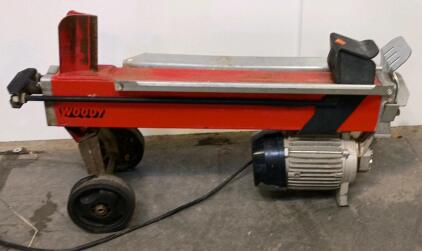 BELLE WOODY Electric Log Splitter, 6.5-Ton Force, 2 HP Motor, 20.5" Log Capacity