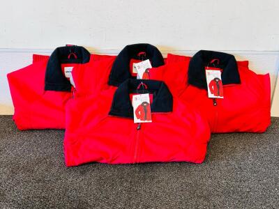 (4) WearGuard 3-Season Pro-Fit Jacket, Style 82401, XS, Red, Wind & Rain-Resistant