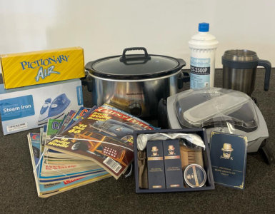 Hamilton Beach Stainless 7 Quart Slow Cooker Glass Lid Manual Dial 4 Settings, Pictionary Air, Cars + Parts Magazines & More