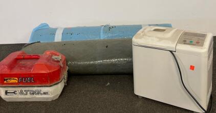 Tool Mate 1.5 Gallon Portable Marine Fuel Tank With Tool Storage Compartment