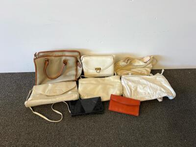 Vintage Women's Handbag and Clutch Lot &ndash; 7 Pieces, Mixed Styles and Colors